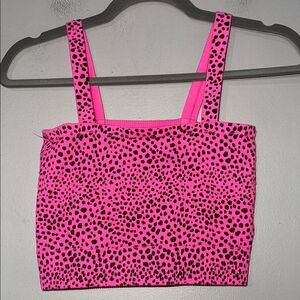 Vibrant Pink Crop Top